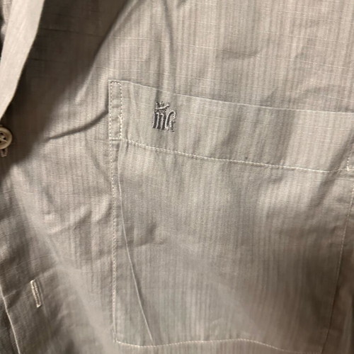 Men's shirt gray 5XL like new