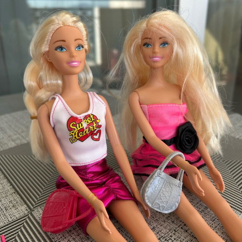 Barbie two very beautiful dolls like new