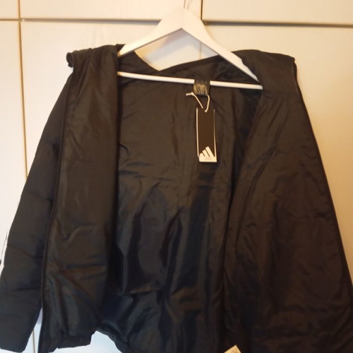Adidas puffer climawarm jacket, black, size L