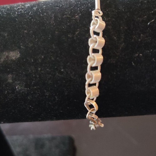 Silver 935 chain bracelet new, length 19.5cm