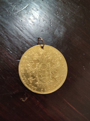 Χρυσό νόμισμα 1911 μεταχειρισμένο, καθαρότητα 986, 13.75 γραμμάρια