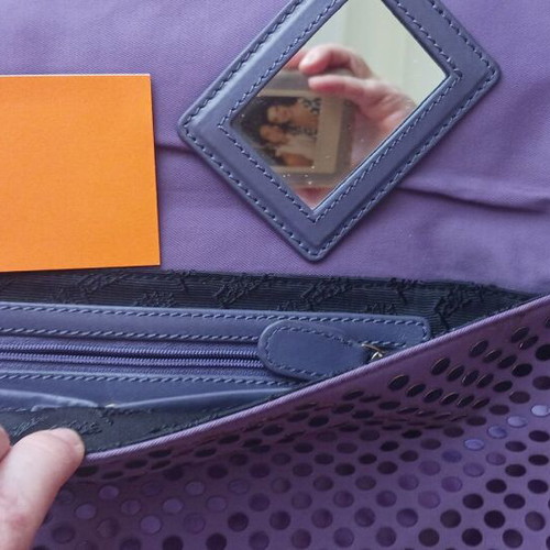 Folli Follie purple shoulder bag like new, envelope with magnetic clasp