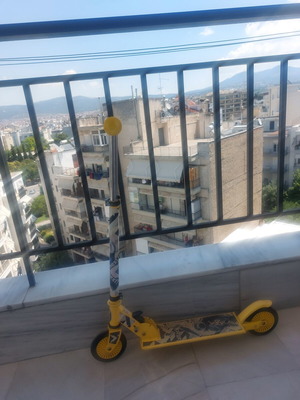 Yellow scooter used