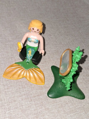 Playmobil γοργόνα με χτένα και καθρέφτη σαν καινούργιο