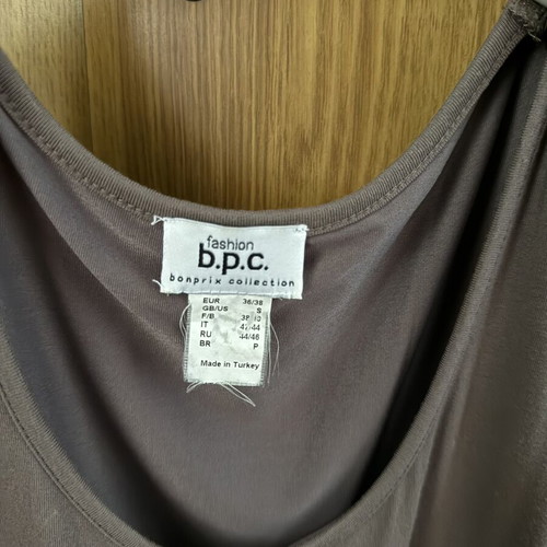 Bonprix summer dress like new, size S/M, gray and purple
