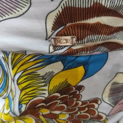 Vintage Top Ice Iceberg με Χιαστί Πλάτη και Floral Print, Καινούργιο