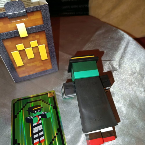 Collectible McDonald's Minecraft figure new