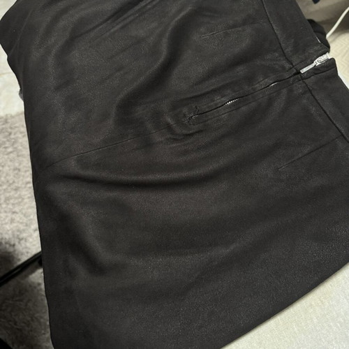 Stradivarius mini skirt, black, size S