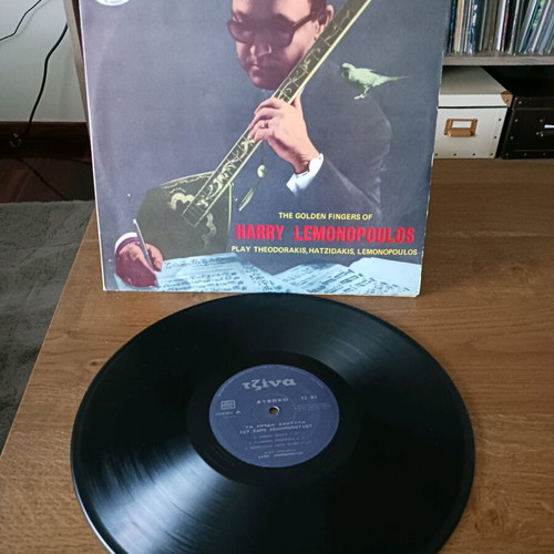 The golden fingers of Harry Lemonopoulos vinyl record used, laiko