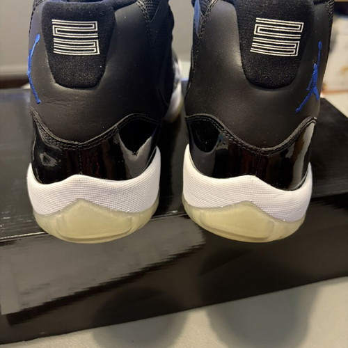 Air Jordan 11 Retro Space Jam sneakers new, size 43, black