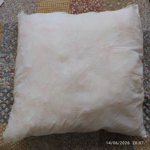 Sofa pillows set of 3, 50 cm filling, unused