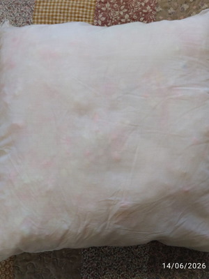 Sofa pillows set of 3, 50 cm filling, unused
