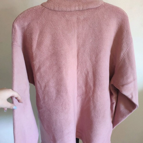 Vintage fleece pullover True Fashion pink size XL like new