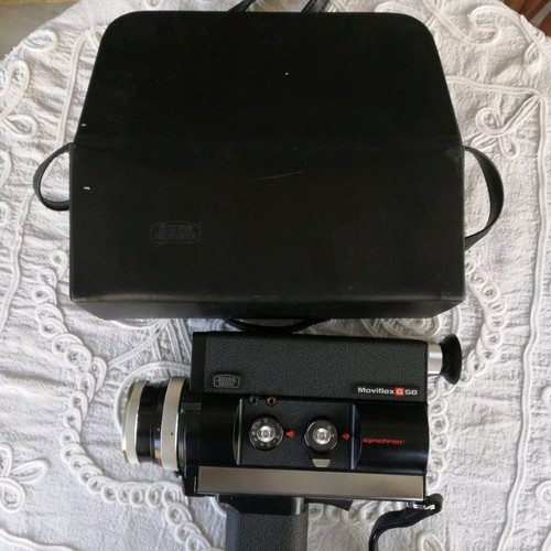 Zeiss Ikon Moviflex G S8 Synchron camera used, vintage 1965-1970 with case