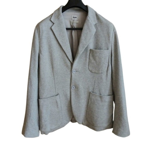 Acne St.Martin fleece blazer like new, gray, size S