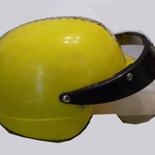 PET PLAST children's helmet from the 80s used, plastic, complete