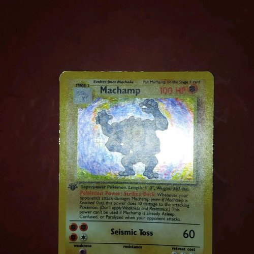 Pokmon TCG Machamp Base Set 8/102 Holo -  27,00 - Vendora.cy