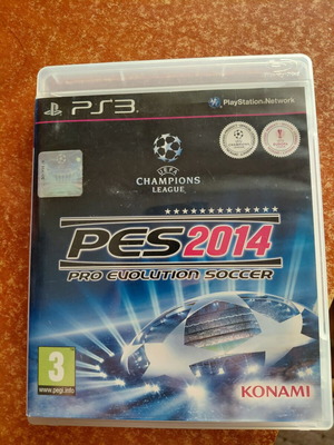 Pes 2014 PS3 game used, complete
