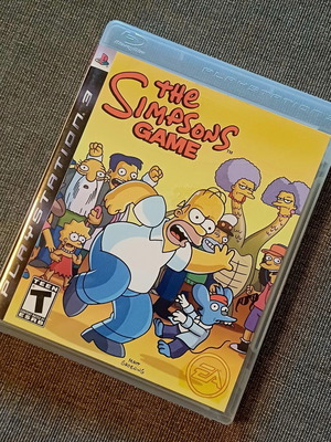 The Simpsons Game PS3 μεταχειρισμένο, πλήρες και σε άριστη κατάσταση