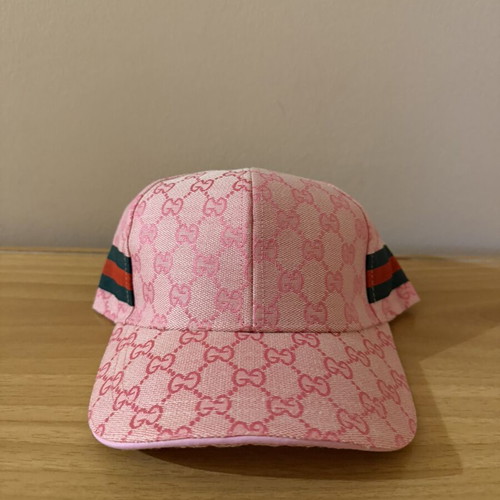 Gucci cap, pink, one size