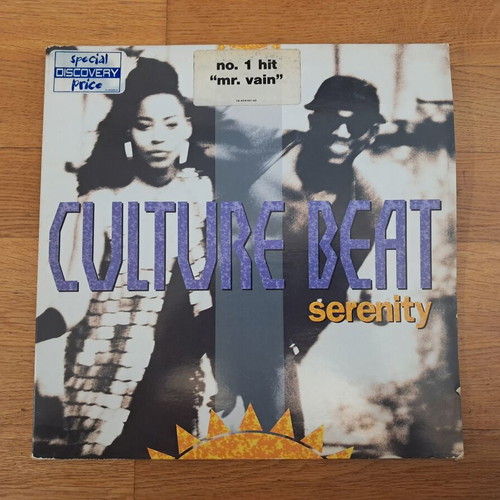 Culture Beat Serenity 1993 2xLP album used, electronic