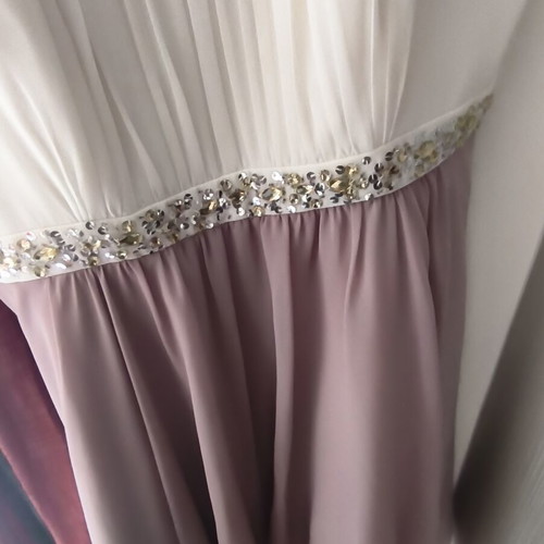 Jakke Formal Dress like new, size M, white and beige