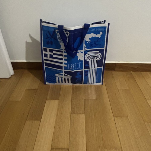 Collectible plastic bag with Greece theme like new