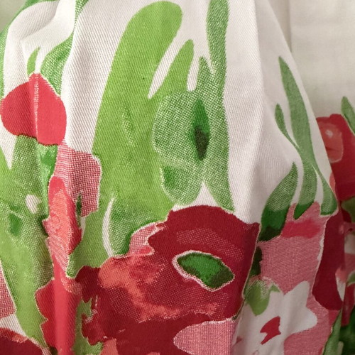 Trax dress with bolero, like new, cotton, white and pink, age 6