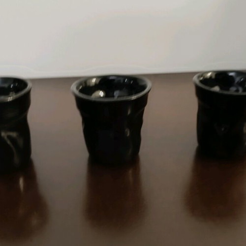 Bialetti collectible espresso cups new, set of 3