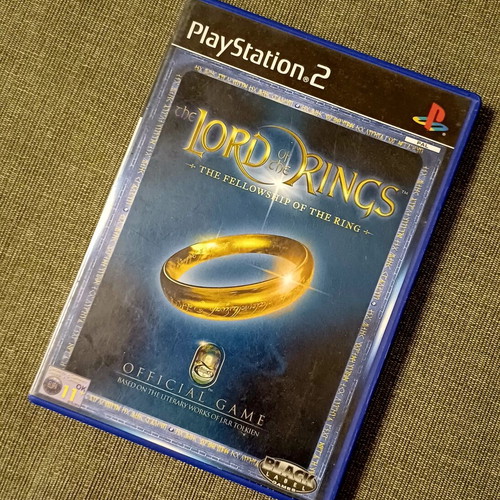 The Lord Of The Rings The Fellowship Of The Ring PS2 game like new