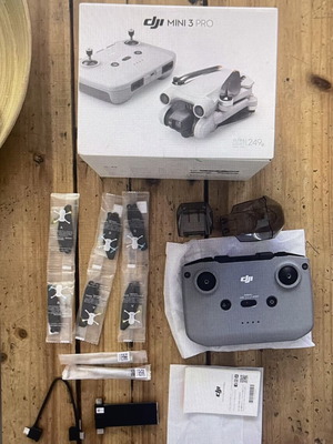 Dji Mini 3 Pro Controller used with accessories