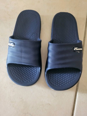 Children's slippers new, dark blue, size 26