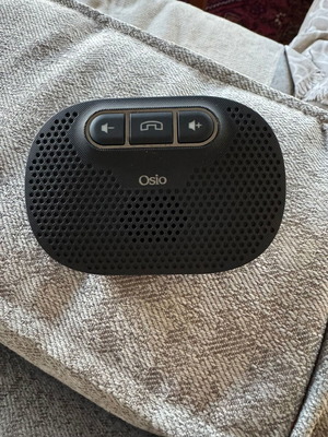 Osio Bluetooth car kit with multipoint speaker