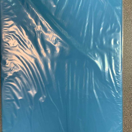 Blue Sumen office desk pad, leatherette surface, 31x48 cm