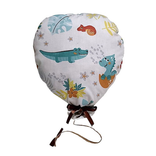 Set of 2 hanging decorative balloons with animals and lion