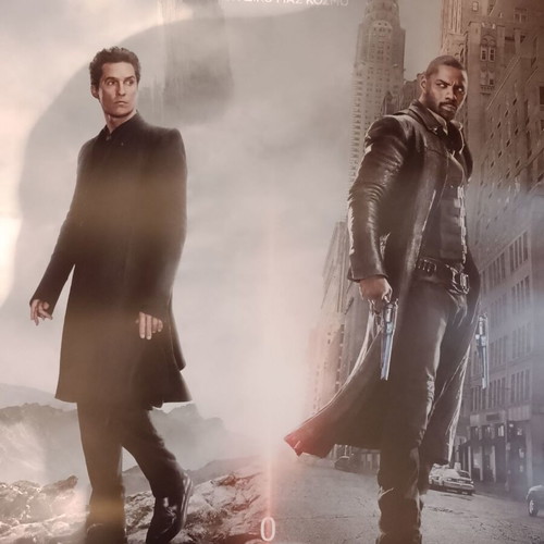 Movie Poster The Dark Tower like new, 70x100 cm