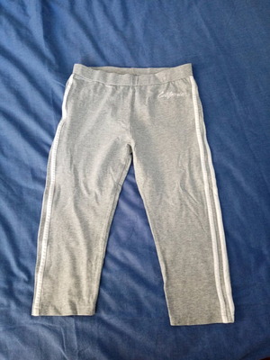 Leggings gray like new, size S, length 62cm