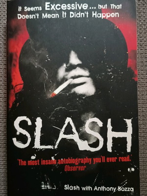 Slash autobiography book like new, English