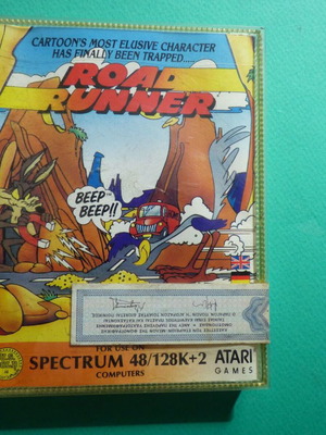 Road Runner cassette for ZX Spectrum sealed new