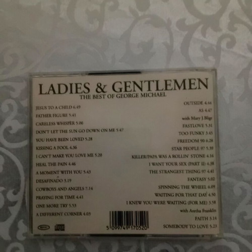 CD Ladies and Gentlemen by George Michael like new