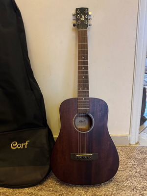 Κιθάρα Cort AD Mini M ακουστική σαν καινούργιο, 3/4 mahogany