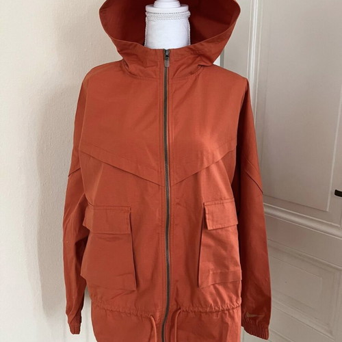 Nike oversized jacket new, orange, size S