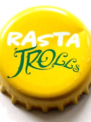 Rasta Trolls microbrewery bottle cap used, Belgium