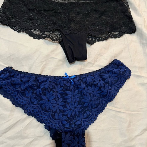 Underwear new, set of 2, Small, black and blue