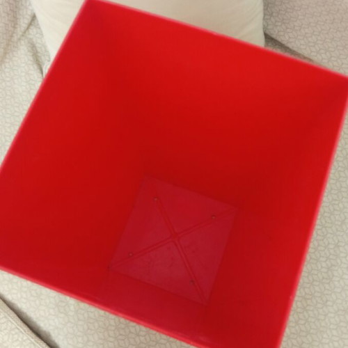 Plastic flowerpot used, good condition