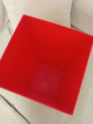 Plastic flowerpot used, good condition