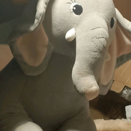 Rocking elephant baby toy like new