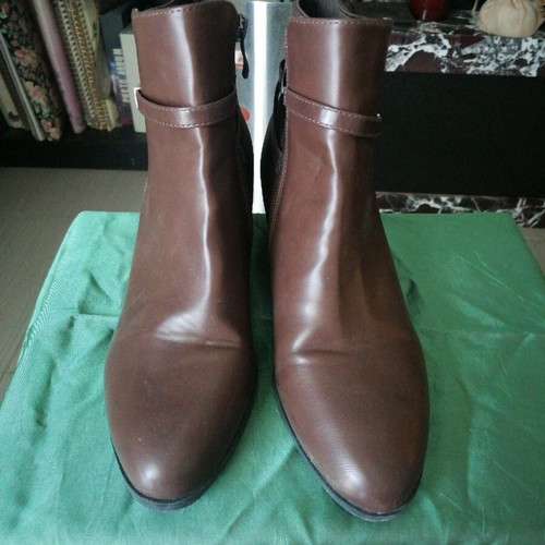 Zapatos women's ankle boots like new, brown, size 40