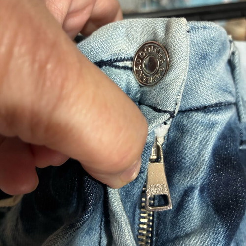 Dolce&Gabbana dye jeans used, blue, size S