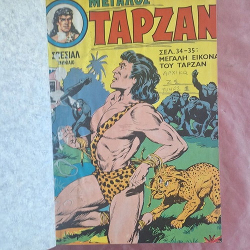 Special Monthly Megalos Tarzan Volume 1-10 like new, leatherbound